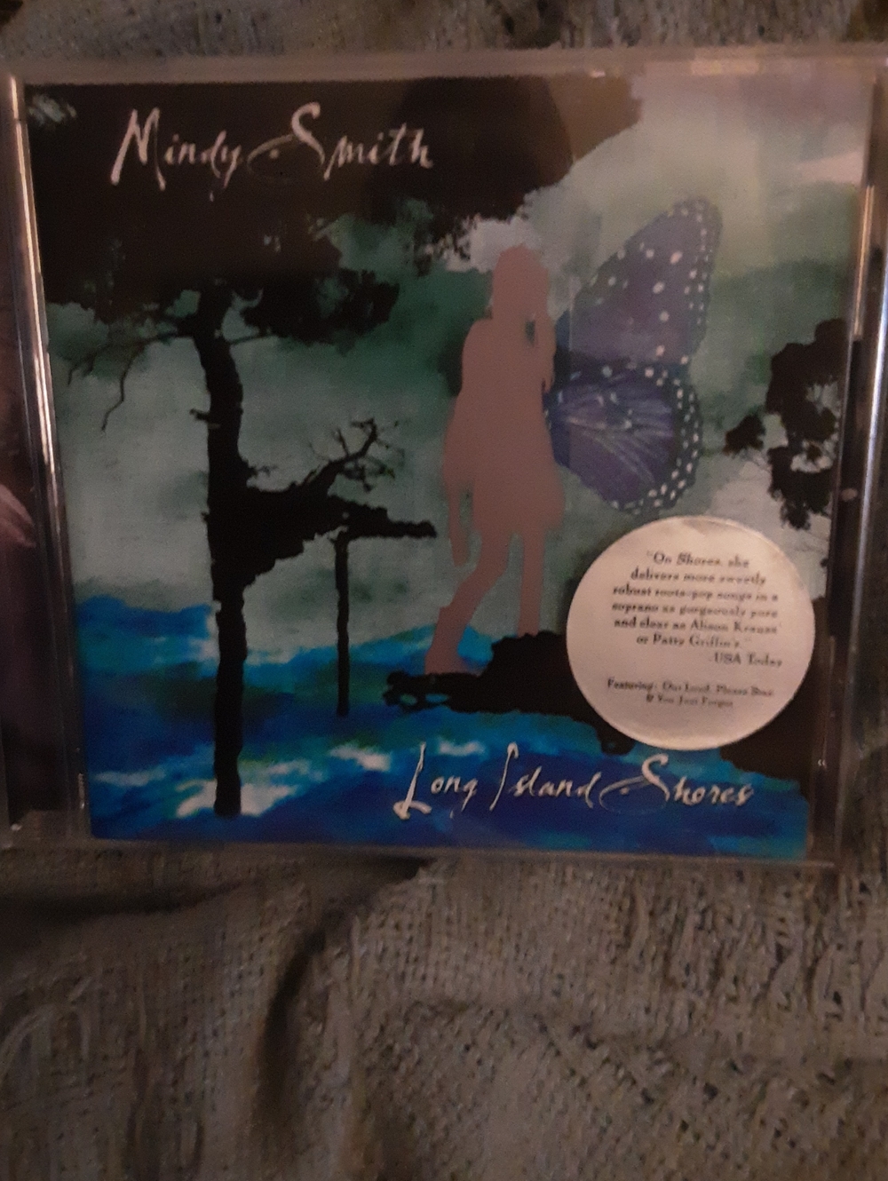 Mindy Smith "Long Island Shores" CD - Blue Green Cover